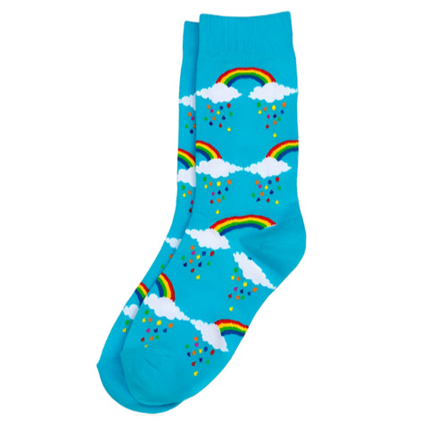 Rainbow clouds Socks