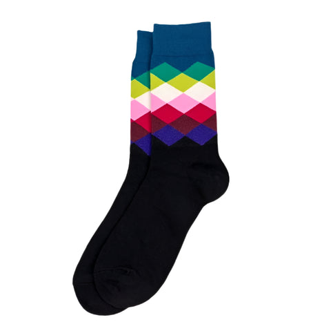 Colourful concertina Socks