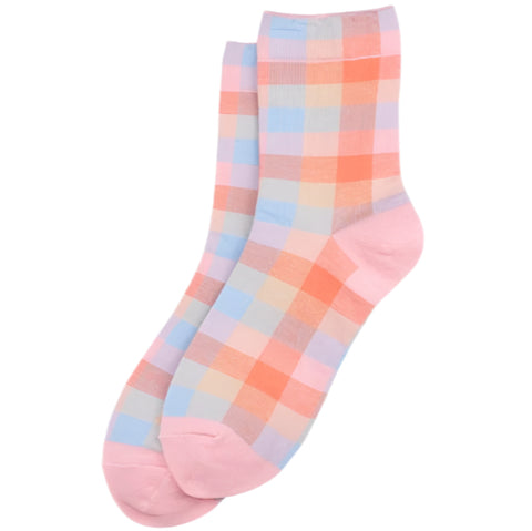 Spring check Socks