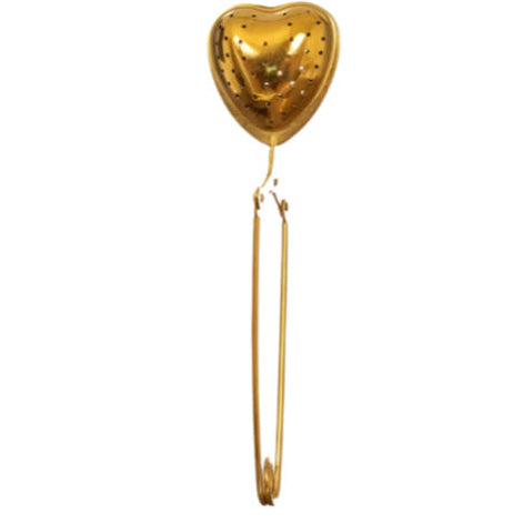 Brass Tea Heart Infuser