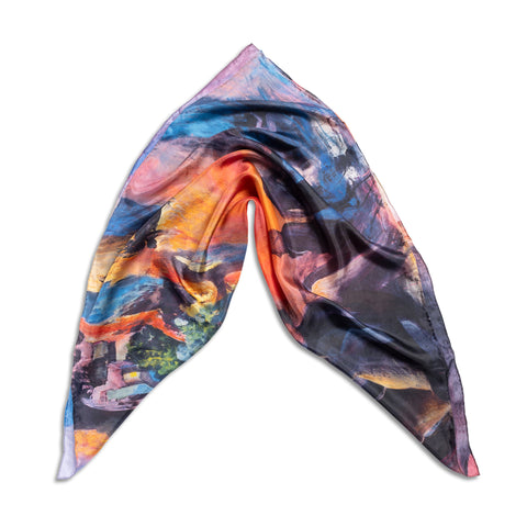 Bhupen Khakhar Ghost City Night Silk Scarf