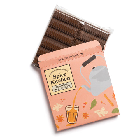 Chai-Spiced Spice Kitchen Milk Chocolate 80g