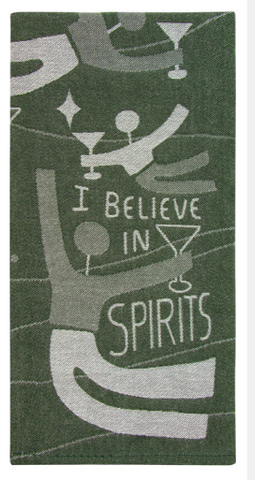 Spirits tea towel