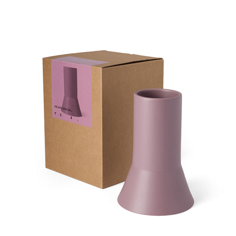 Base Vase in Mauve