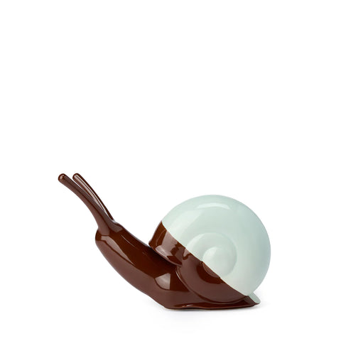 Oddments Snail Celadon/ Brown