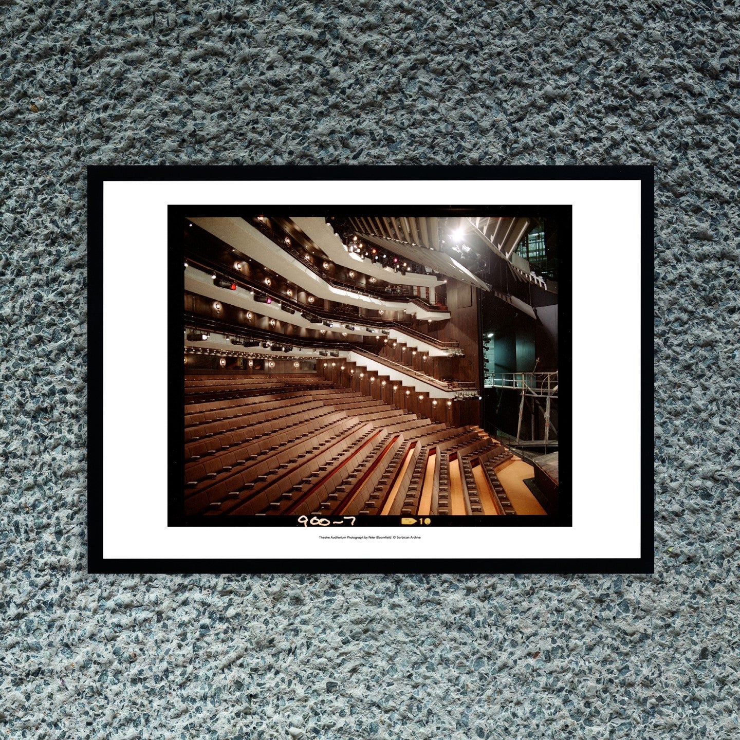 A3 Art Print Theatre Auditorium Photograph by Peter Bloomfield
