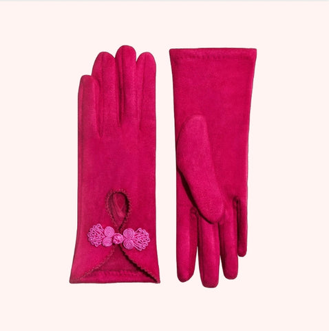 Suki Gloves with Decorative Detail