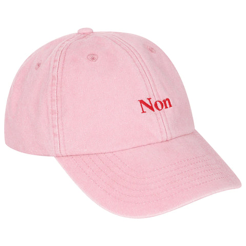Non Stonewash Pink Baseball Cap