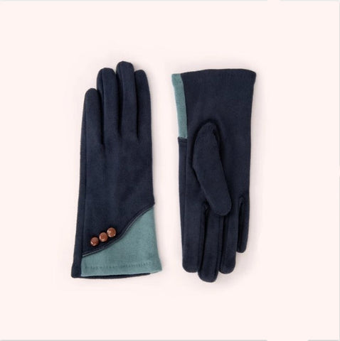 Rowan Gloves with Button Detail