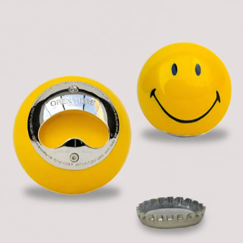Smiley bottle opener