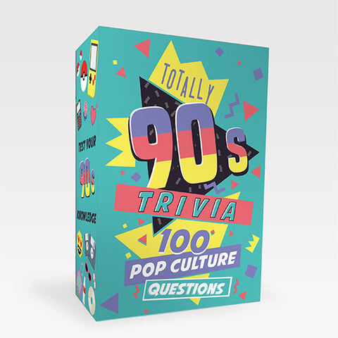 Totally 90s Trivia Card Game
