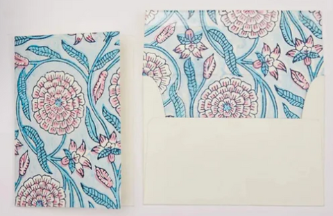 Card Marigold Glitz Turquoise