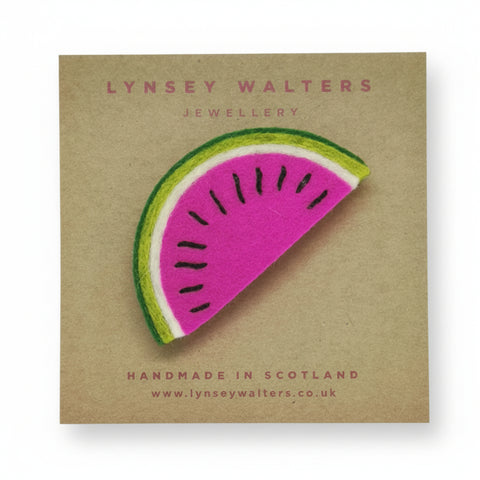 Brooch Watermelon