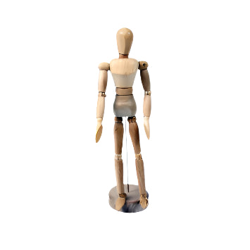 Wooden Figure Mannequin 8"