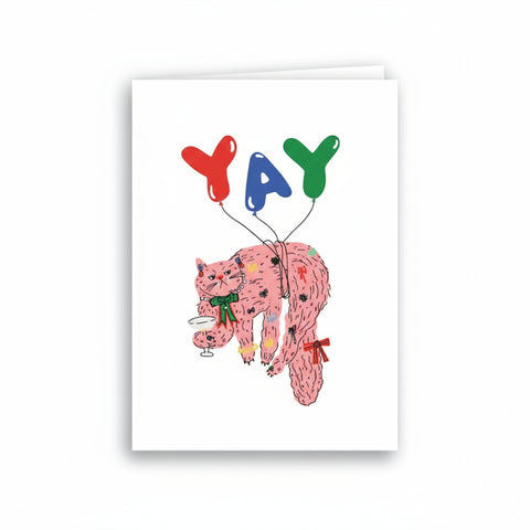 Yay Cat card