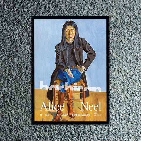 Alice Neel: Hot Off The Griddle Exhibition Poster