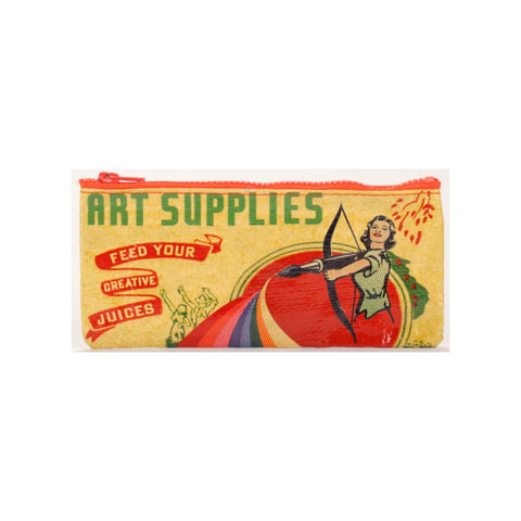 Art Supplies Feed Your Creative Juices Pencil Case