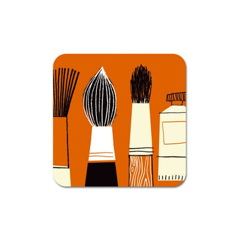 Brushes Gallery Coaster